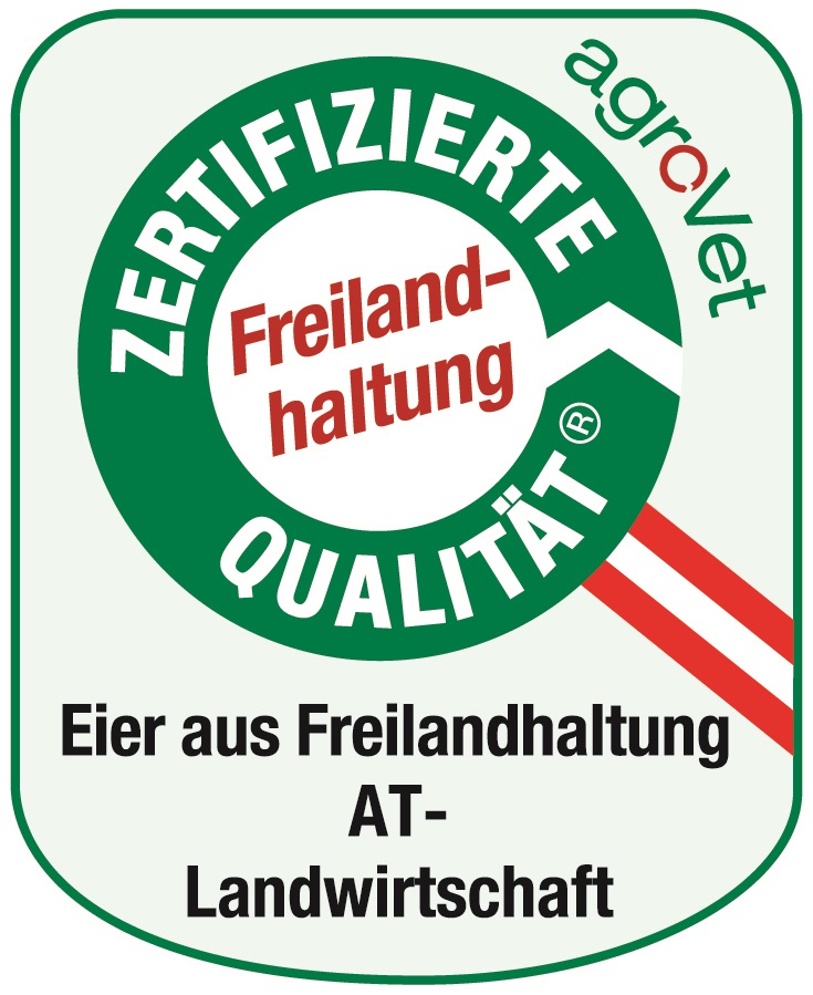 Logo Laying hen husbandry and verifiable origin egg (HG)