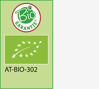 Bio Garantie mit EU-Bio-Logo